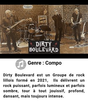 dirty boulevard groupe pop rock de lille