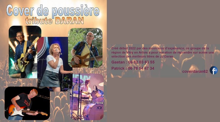 cover de poussiere tribute daran